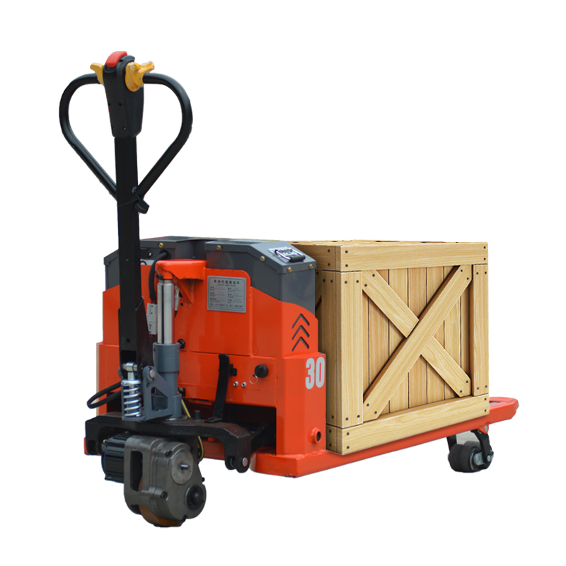 Outdoor Power Pallet Jack - Powered Pallet Jack Red Outdoor Big