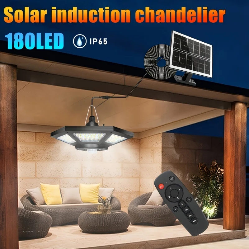 Solar Powered 180 LED Shed Pen - Outdoor Power For Gazebo review and price