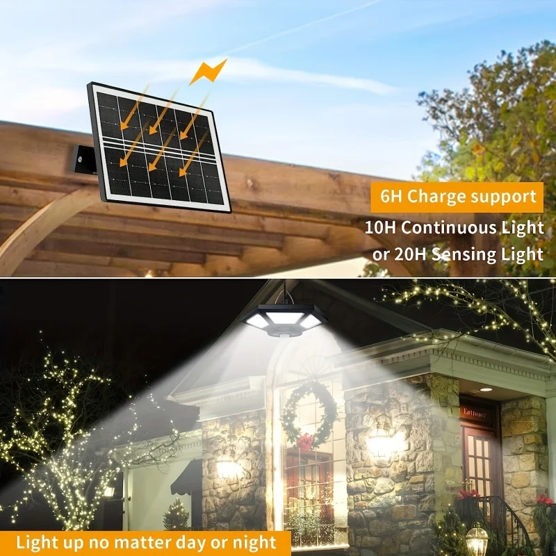 Solar Powered 180 LED Shed Pen - Outdoor Power For Gazebo review and price