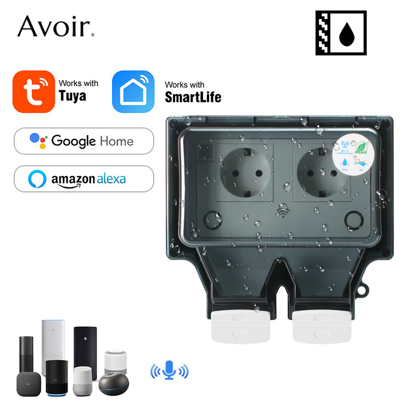 Avoir Tuya Wall Electrical Soc - Outdoor Power Solutions review and price
