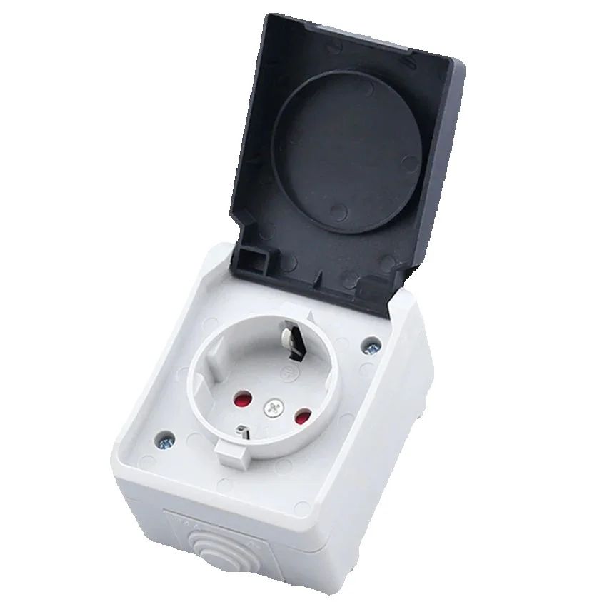 1pcs 16A Surface Mounted Outdo - Outdoor Kitchen Power Outlet review and price