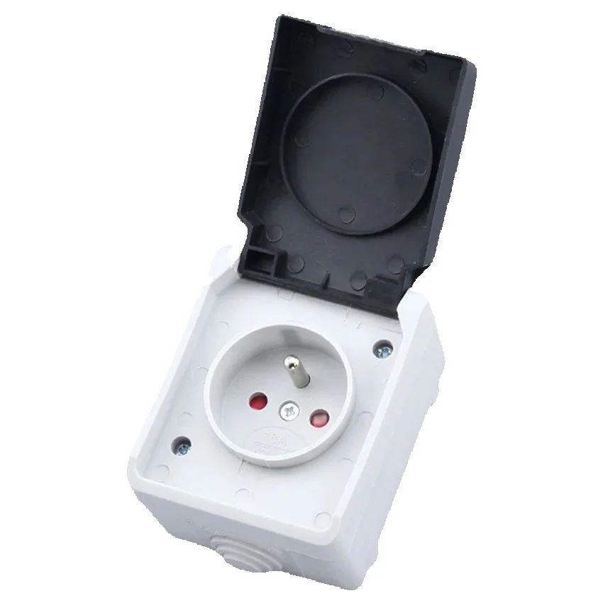 1pcs 16A Surface Mounted Outdo - Outdoor Kitchen Power Outlet review and price