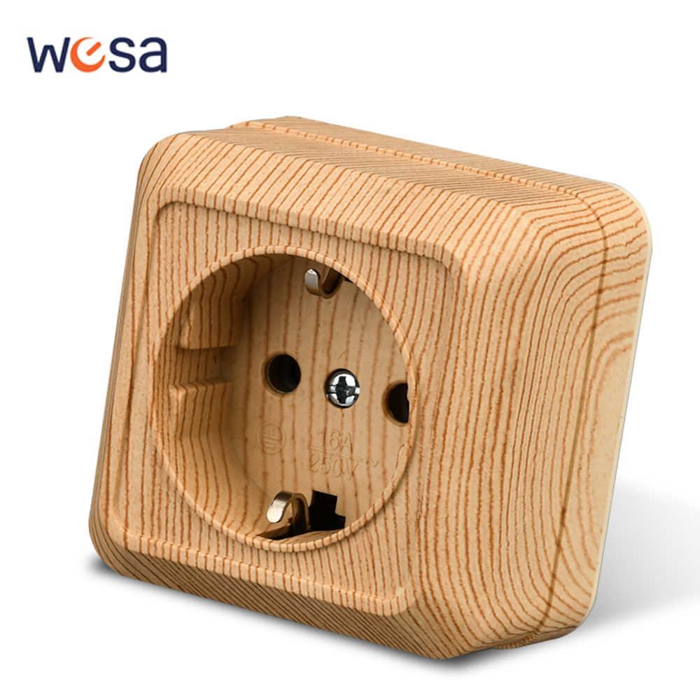 WESA Wood Wall Surface Socket  - Outdoor Power Solutions review and price