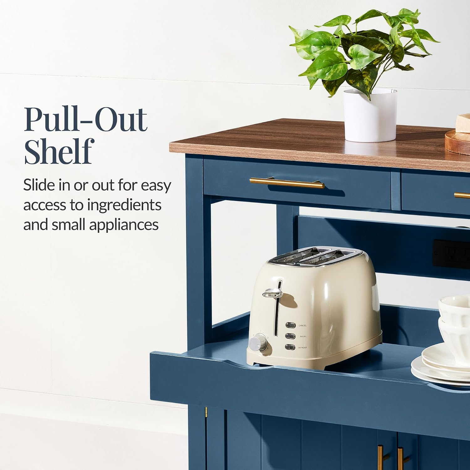 36in Large Rolling Kitchen Isl - Outdoor Kitchen Power Outlet review and price