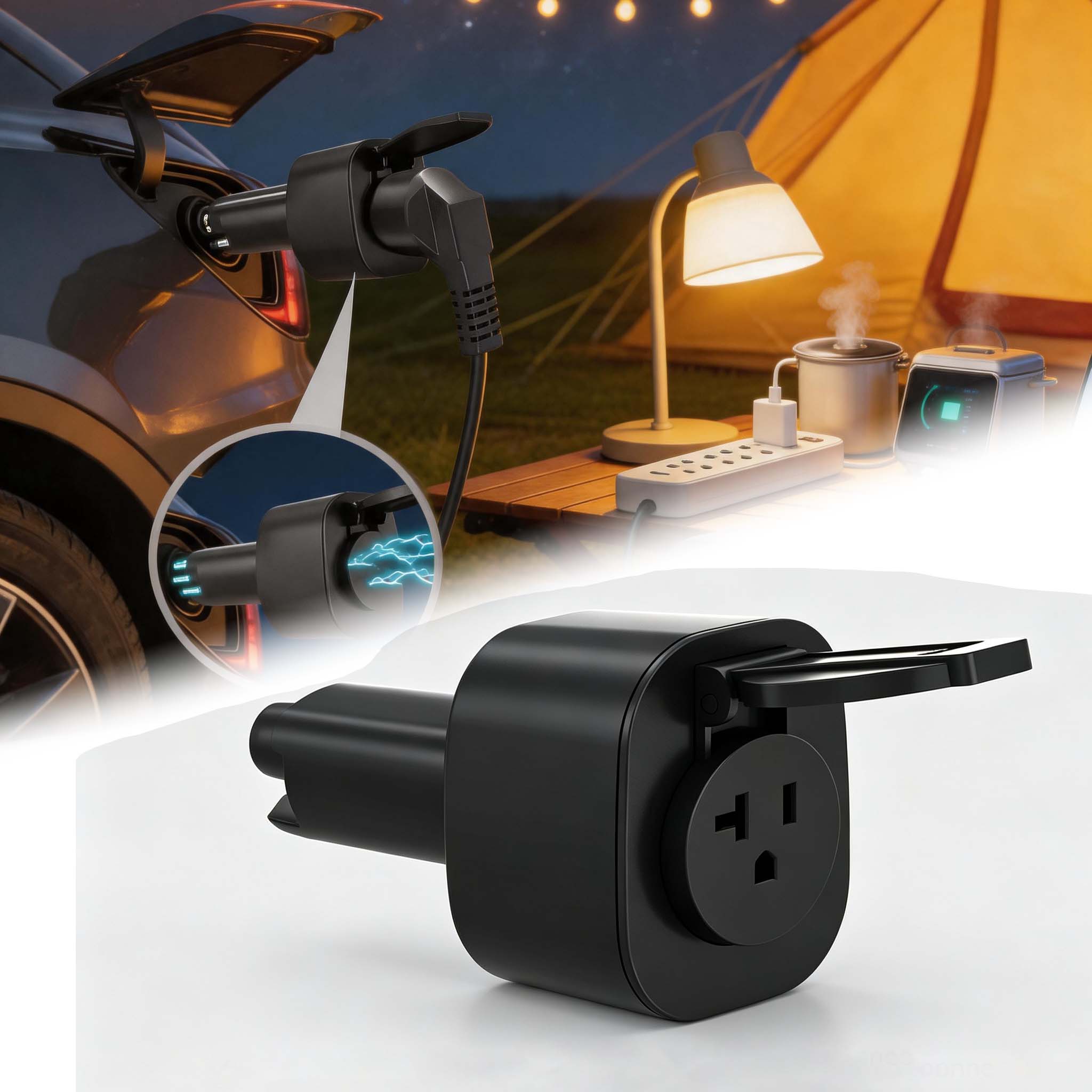 For Hyundai Ioniq 5/6 Kia EV6/ - Outdoor Power Outlet Extension review and price