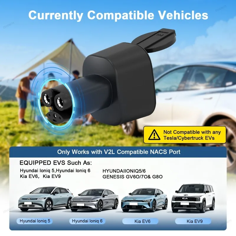For Hyundai Ioniq 5/6 Kia EV6/ - Outdoor Power Outlet Extension review and price