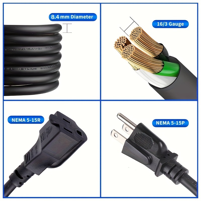 U.S. Standard Outdoor Extensio - Outdoor Power Outlet Extension review and price