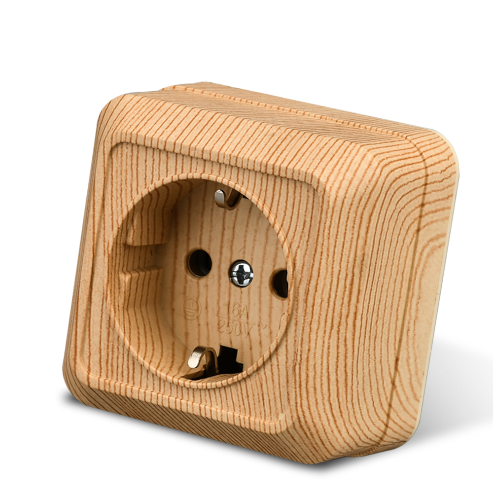 WESA Wooden Wall Surface Socke - Outdoor Power Solutions review and price