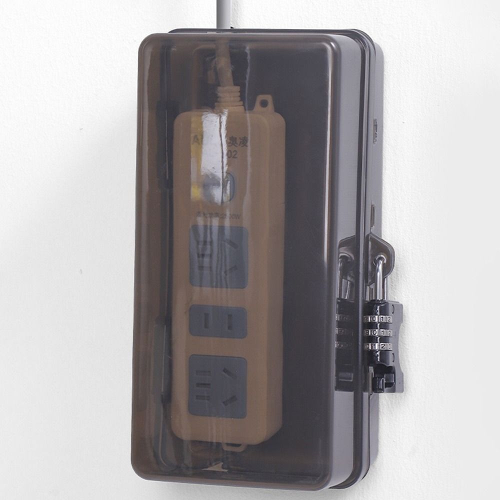 Durable Plastic Plug Box Anti- - Outdoor Power Outlet Extension review and price