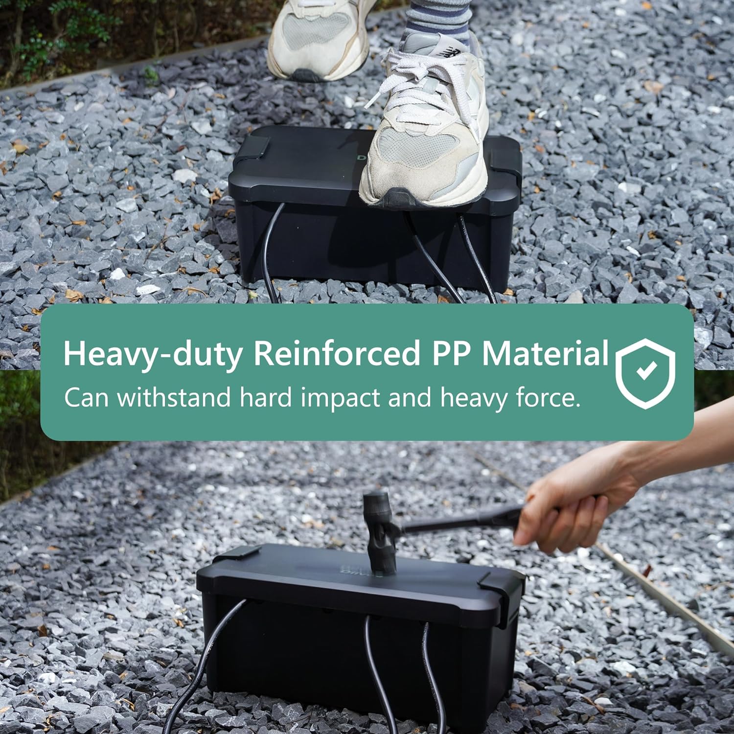 Diivoo Outdoor Waterproof Elec - Outdoor Power Outlet Extension review and price