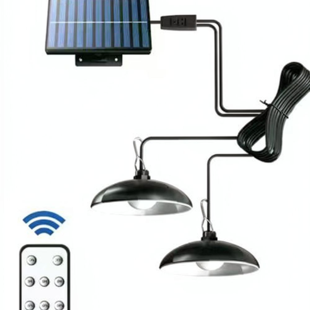 Split Solar Light Dual Head LE - Outdoor Power For Gazebo review and price
