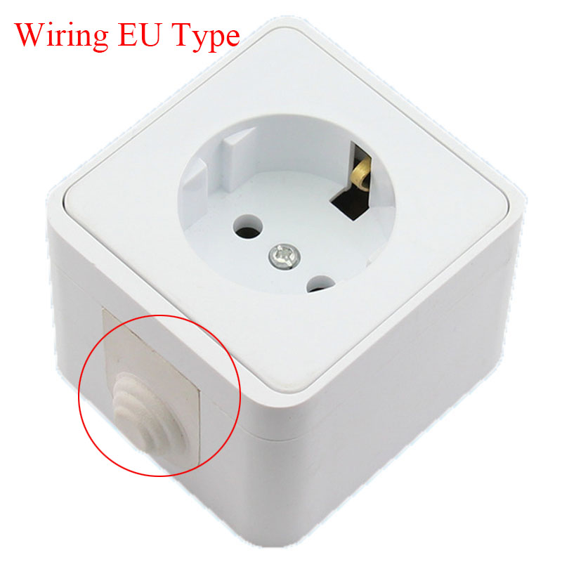 White Germany 10A 16A Waterpro - Outdoor Kitchen Power Outlet review and price