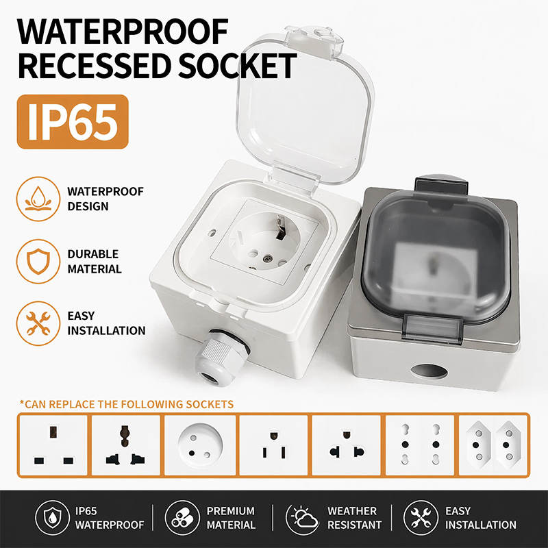 IP65 Waterproof Outdoor Socket - Outdoor Kitchen Power Outlet review and price