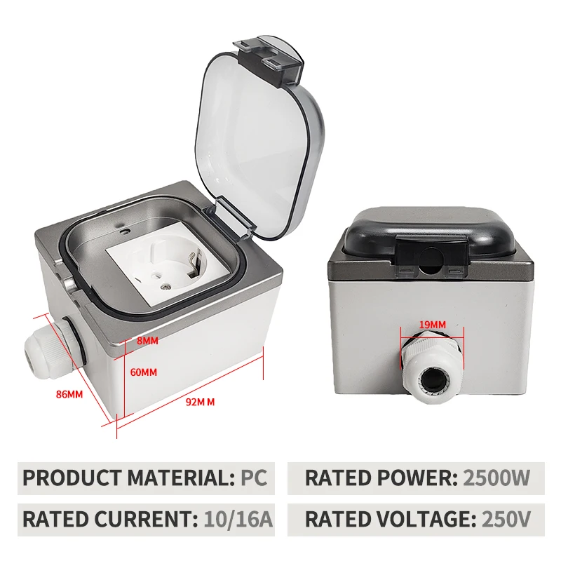 IP65 Waterproof Outdoor Socket - Outdoor Kitchen Power Outlet review and price