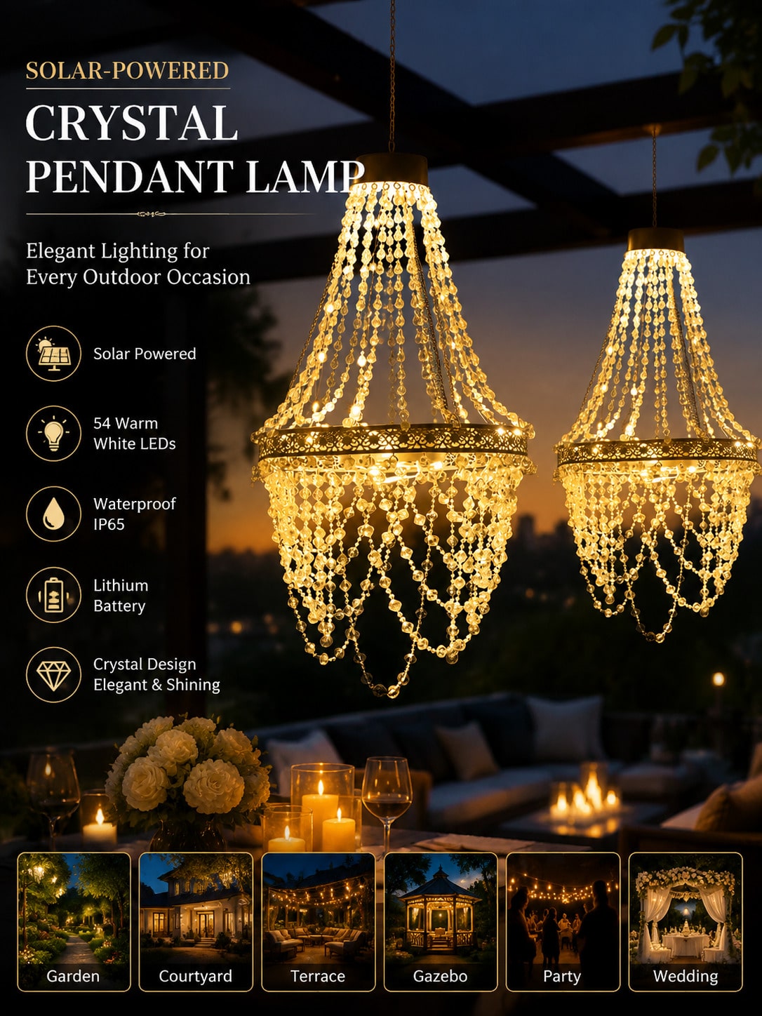 1pc Outdoor Decorative Solar C - Outdoor Power For Gazebo review and price