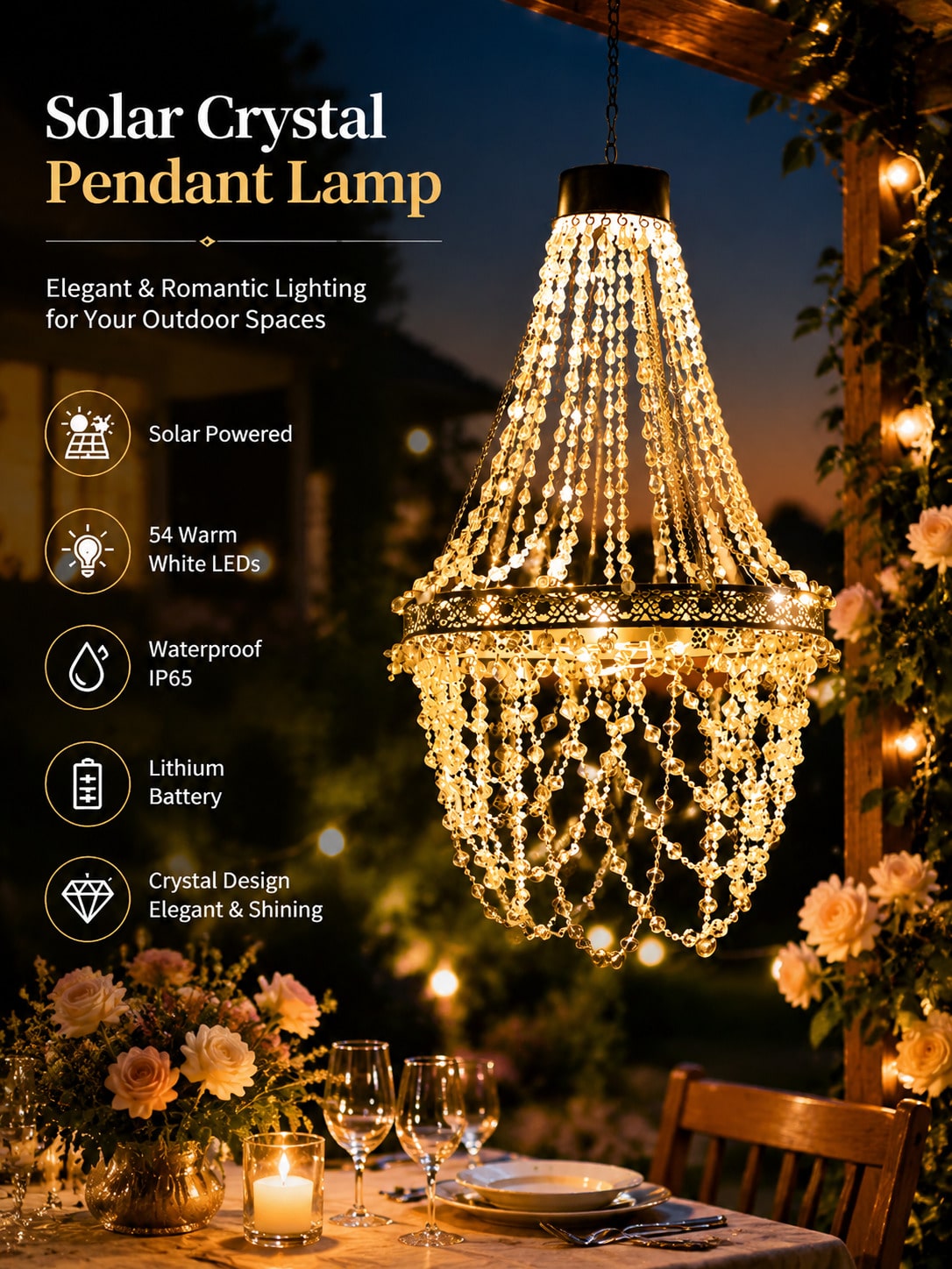 1pc Outdoor Decorative Solar C - Outdoor Power For Gazebo review and price