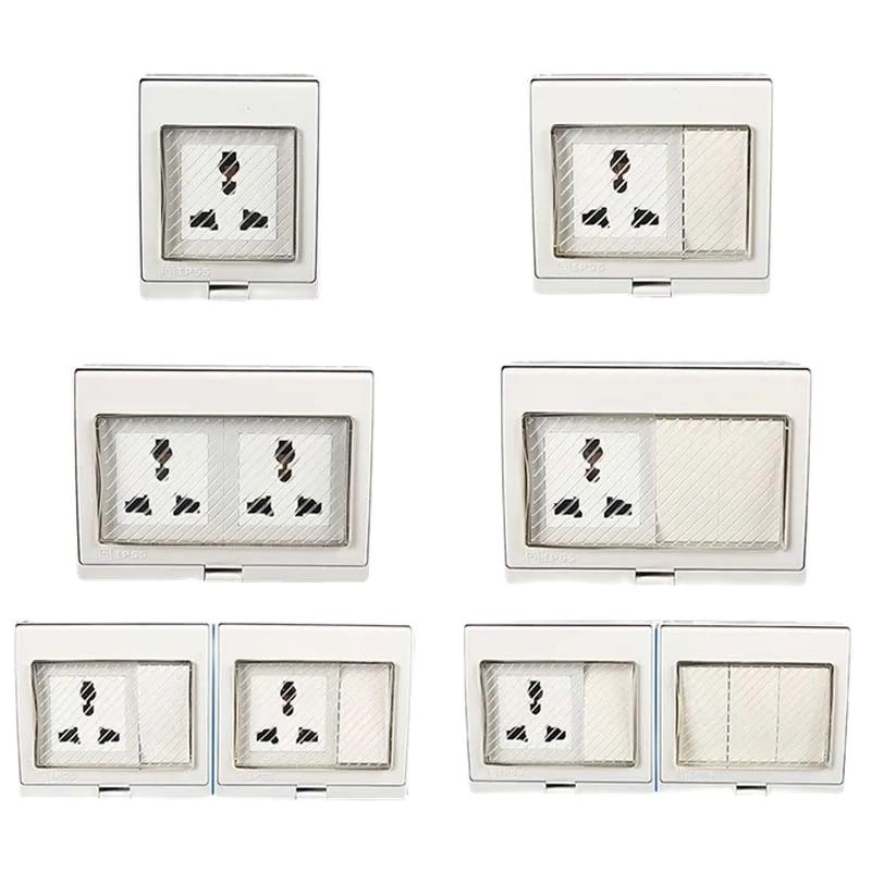 1PCS White AU UK EU US Univers - Outdoor Power Outlet Extension review and price
