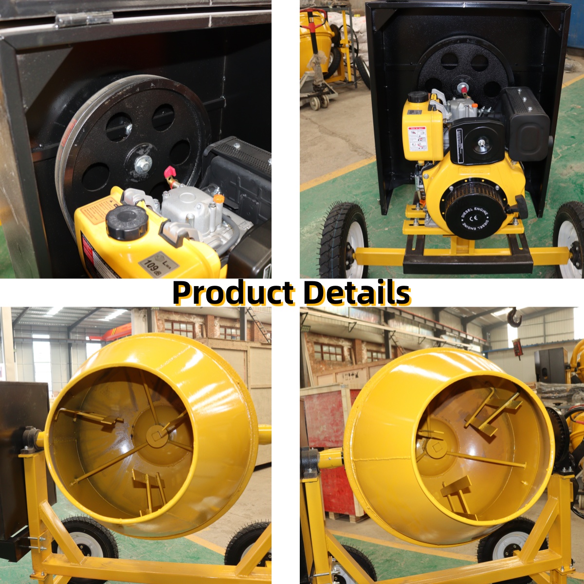 High Efficiency Portable Mini  - Concrete Mixer Small review and price